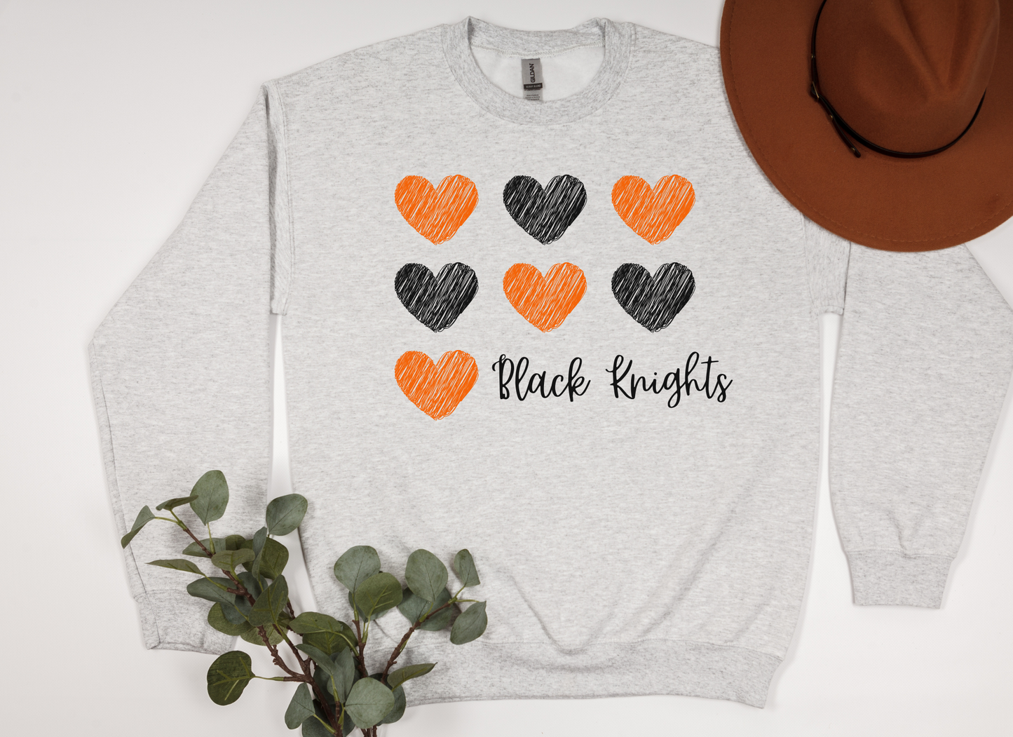 Hearts Custom School Mascot Sweatshirt