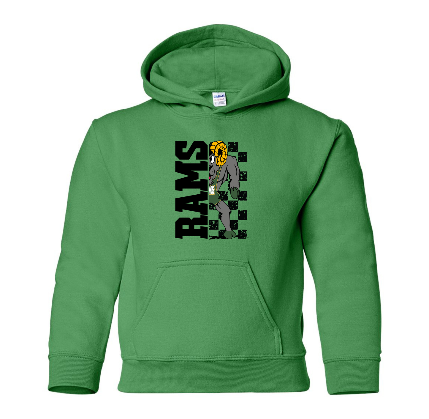 Rams - Gildan Heavy Blend Youth Hoodie
