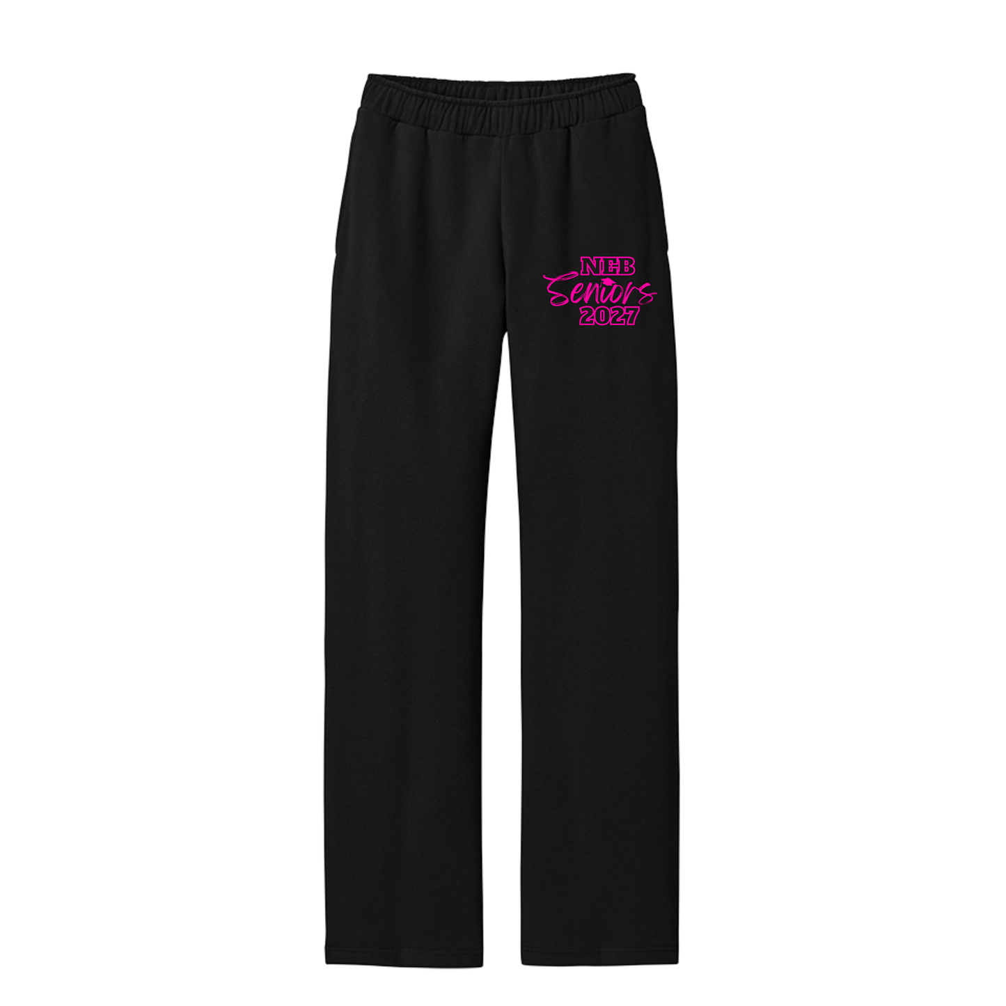 Class of 2027 Open Bottom Fleece Sweatpants