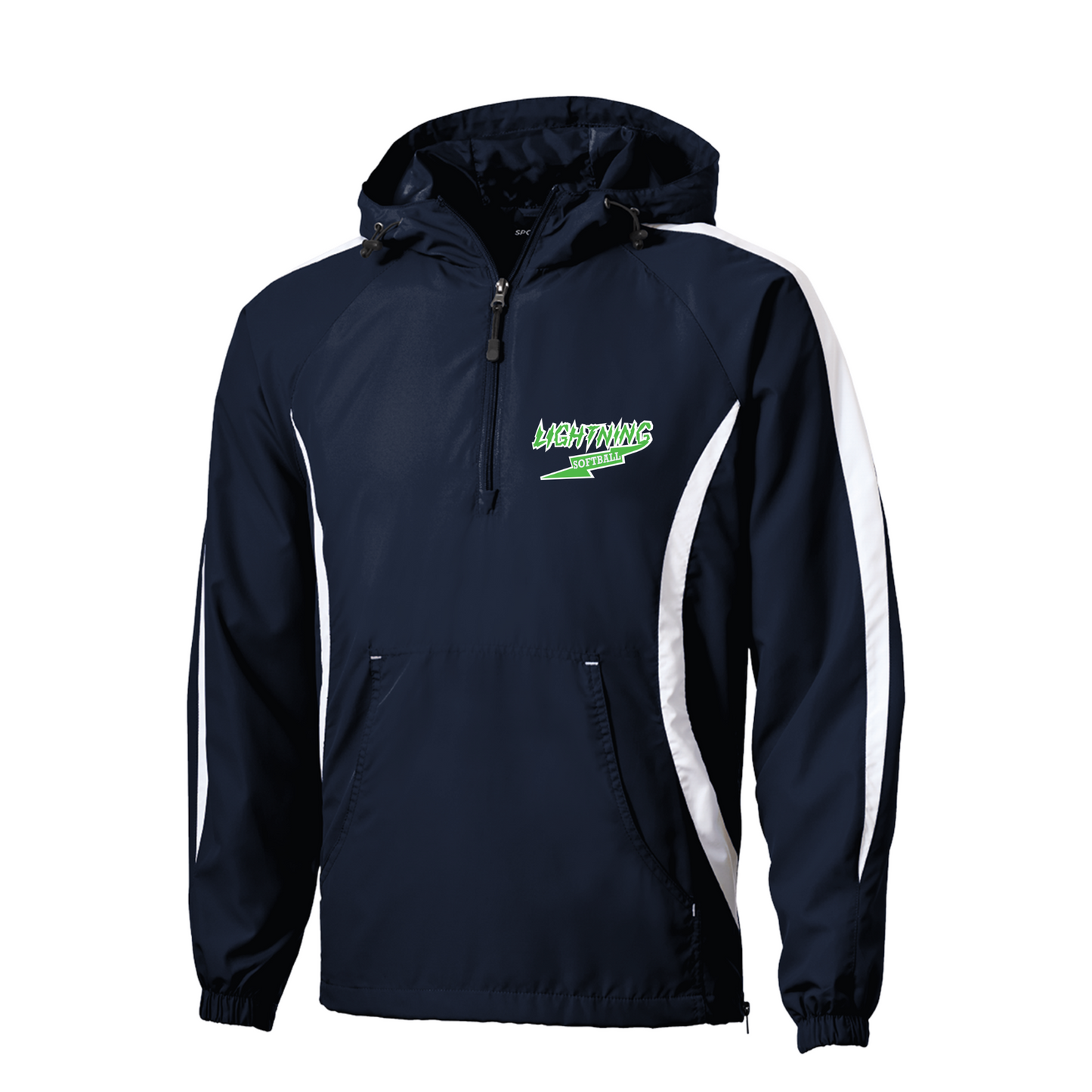 Sport Tek Colorblock Raglan Anorak