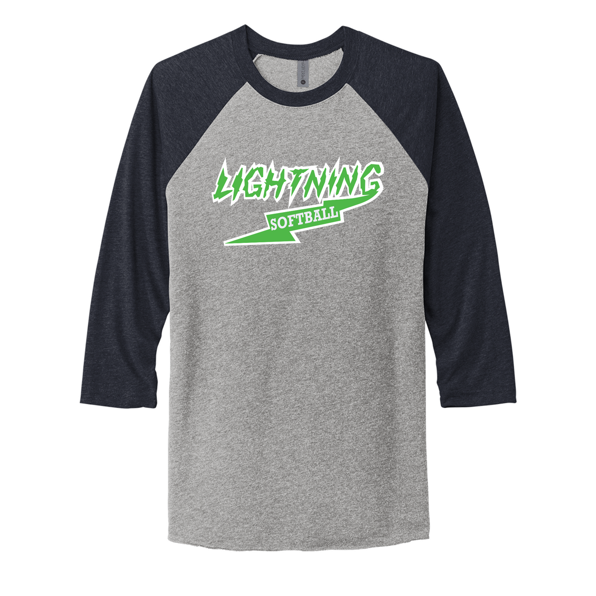 Next Level 3/4 Sleeve Raglan Shirt