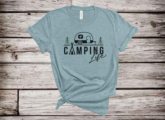 Camping Life Tee - Camping Tee