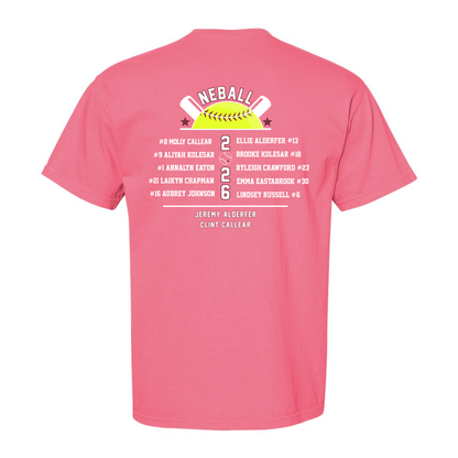 District 33 Champions - Comfort Colors T-Shirt - Crunchberry