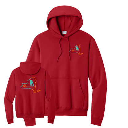 Hooded Sweatshirt - Small Left Chest Logo