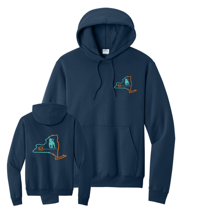 Hooded Sweatshirt - Small Left Chest Logo