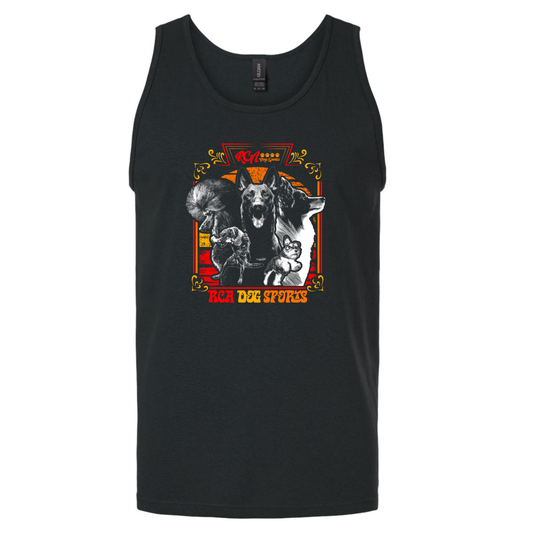 Gildan Ultra Cotton Unisex Tank - Logo with Dogs