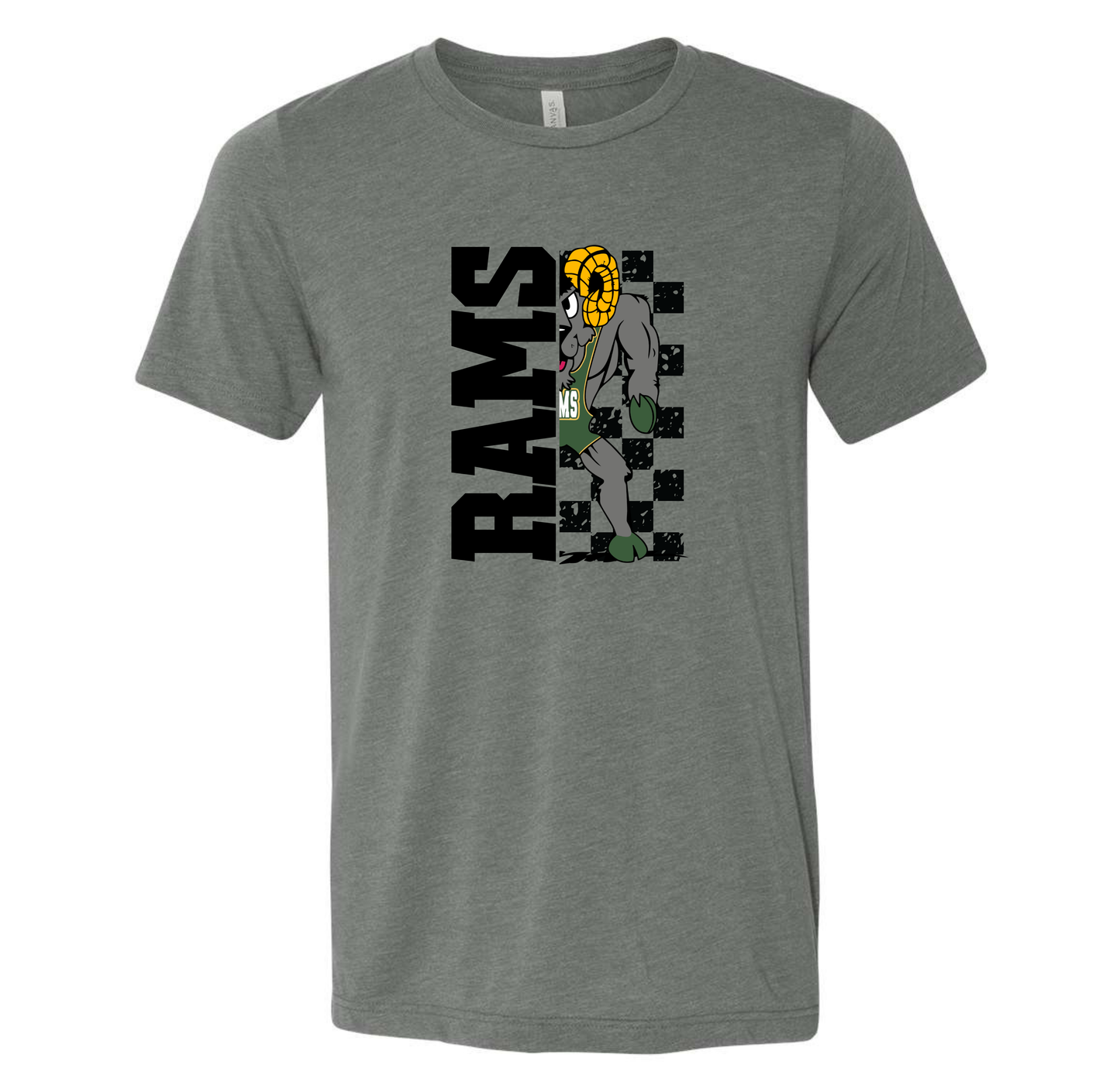 Rams - Bella Canvas CVC Youth T-Shirt