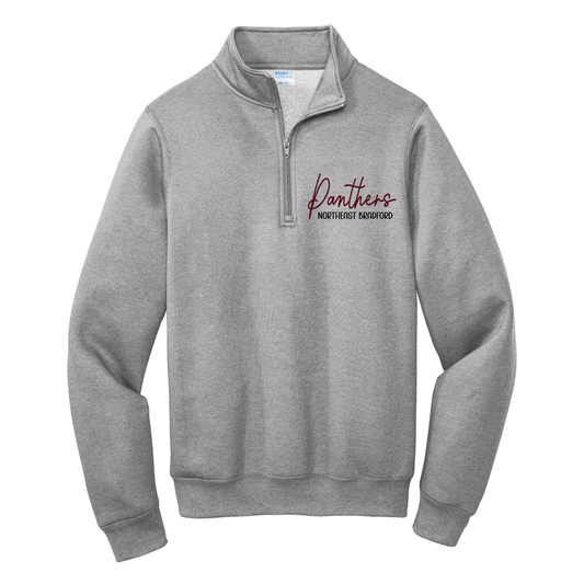 1/4 Zip Sweatshirt - Custom School Mascot