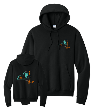 Hooded Sweatshirt - Small Left Chest Logo