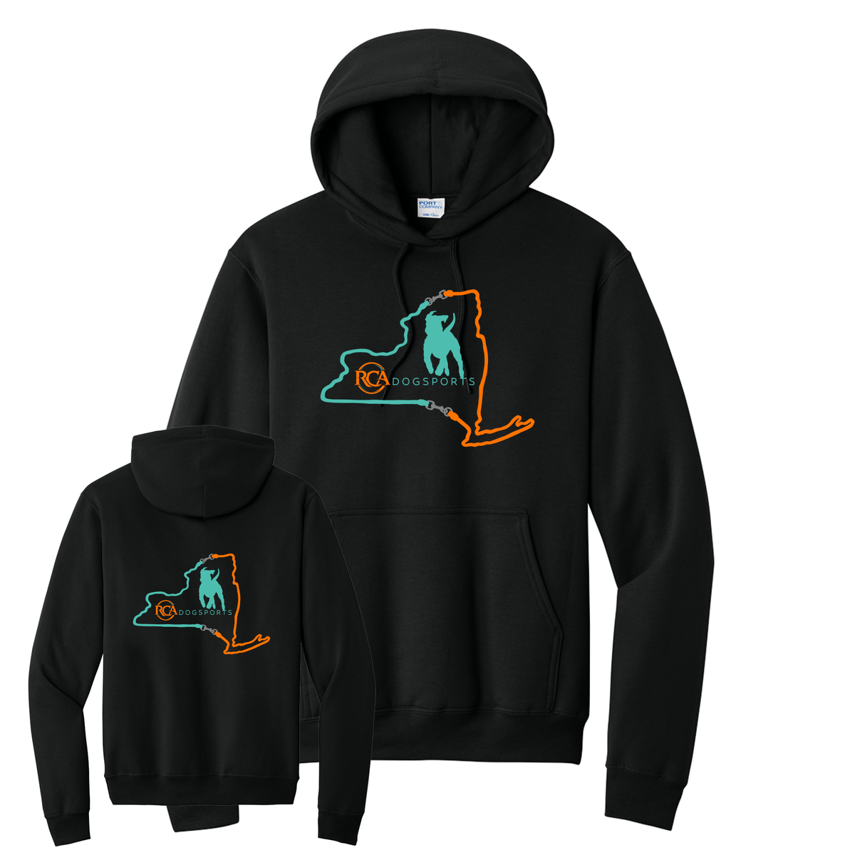 Hooded Sweatshirt - Full Front Logo