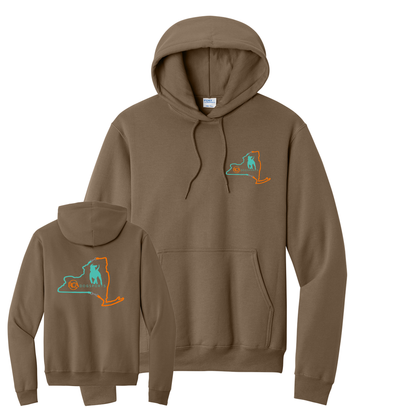 Hooded Sweatshirt - Small Left Chest Logo