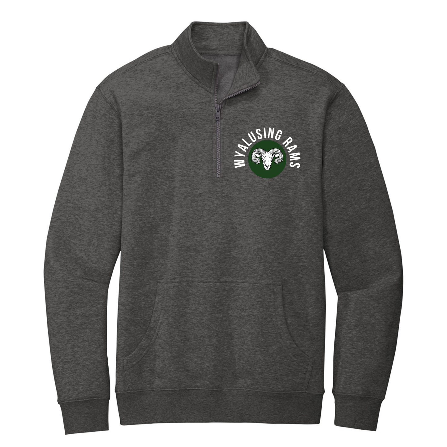 1/4 Zip Sweatshirt with Pocket - Custom School Mascot