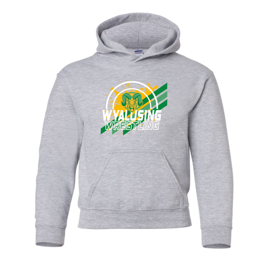 Wyalusing Wrestling - Gildan Heavy Blend Youth Hoodie