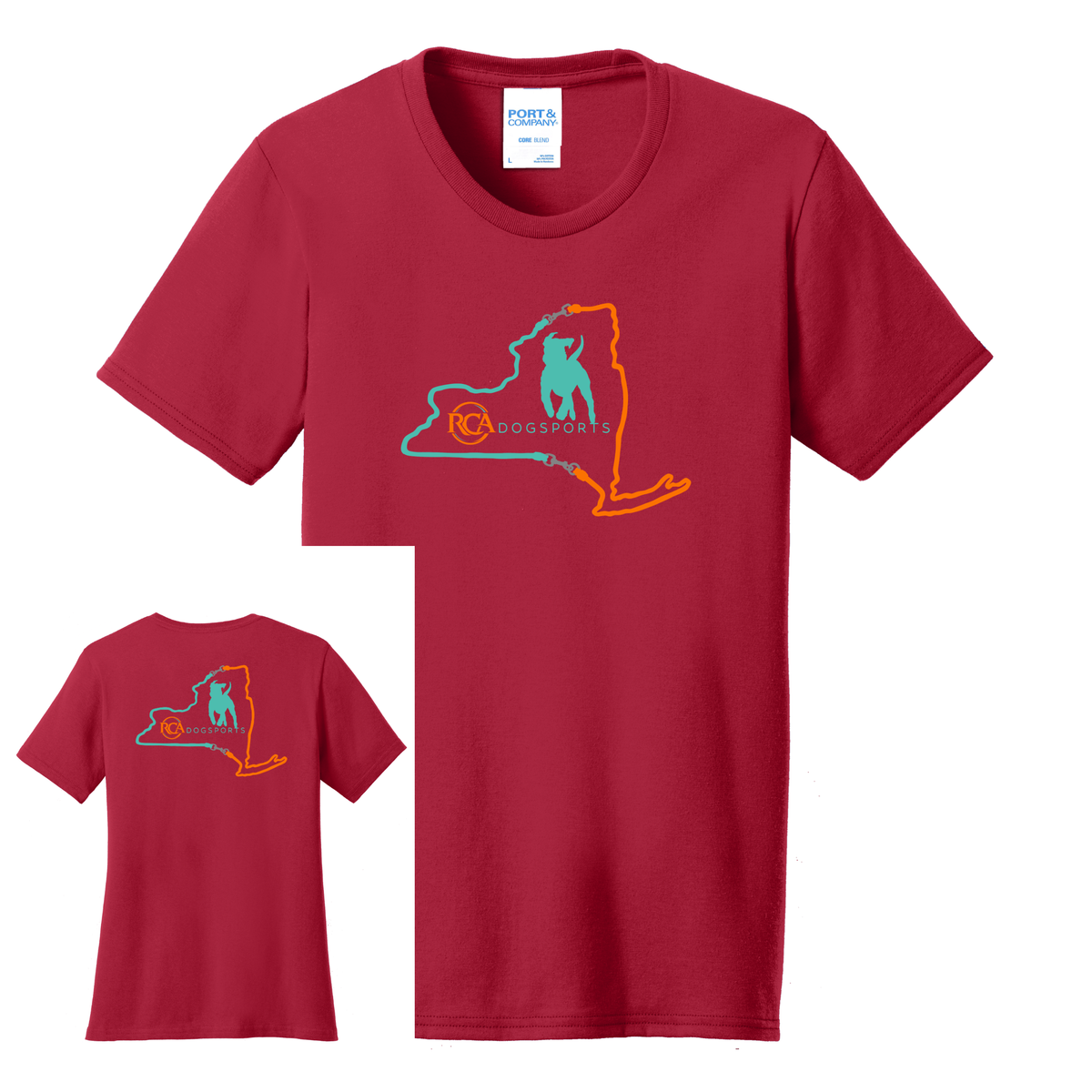 Women's Short Sleeve Shirt - Full Front Logo