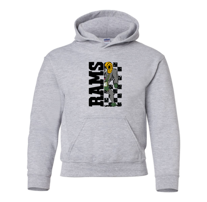 Rams - Gildan Heavy Blend Youth Hoodie