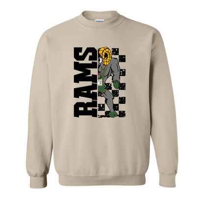 Rams - Gildan Heavy Blend Adult Crewneck Sweatshirt