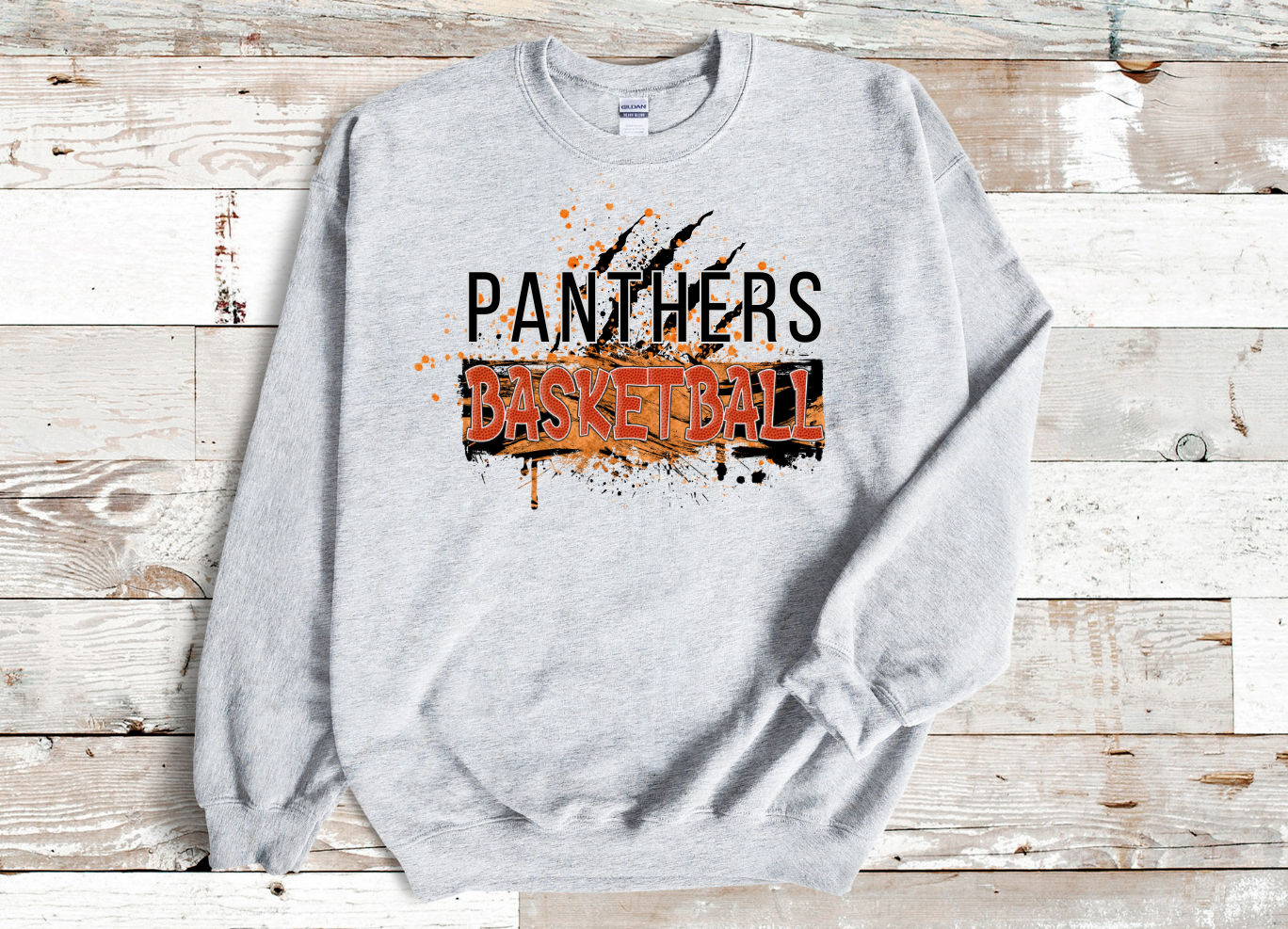 Custom School Basketball Crewneck