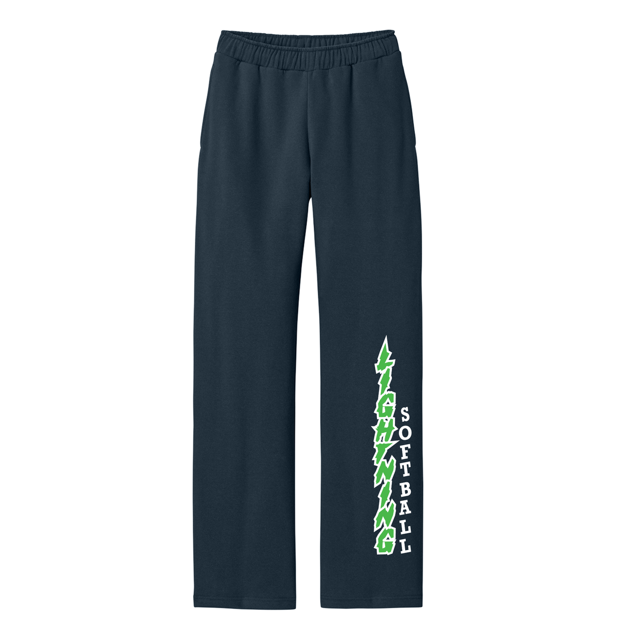 District Fleece Open Bottom Adult Sweatpants