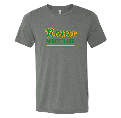Rams Wrestling - Bella Canvas CVC Adult T-Shirt