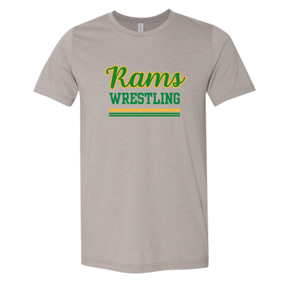 Rams Wrestling - Bella Canvas CVC Adult T-Shirt