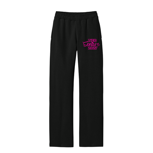 Class of 2027 Open Bottom Fleece Sweatpants