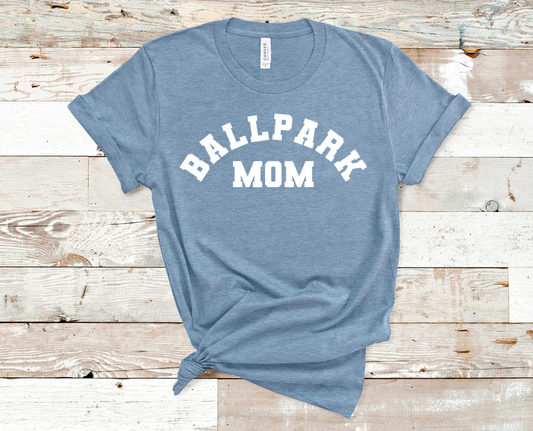 Ballpark Mom - Custom T-Shirt