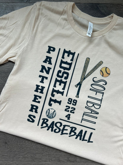 Customized Baseball Tee - Baseball Shirt