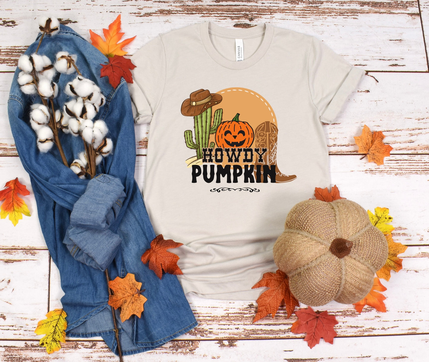 Howdy Pumpkin - Fall Tee